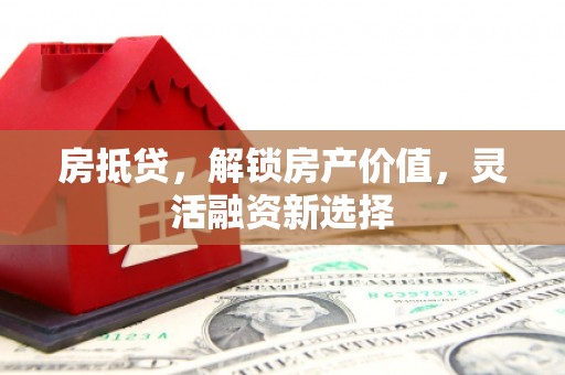滨海房抵贷，解锁房产价值，灵活融资新选择
