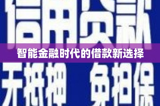 滨海智能金融时代的借款新选择