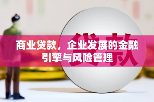 滨海商业贷款，企业发展的金融引擎与风险管理