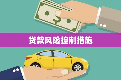 滨海贷款风险控制措施
