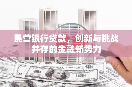 滨海民营银行贷款，创新与挑战并存的金融新势力