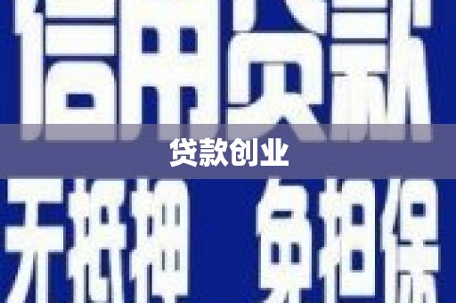 滨海贷款创业