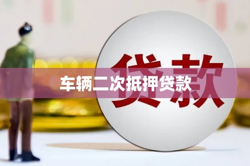 滨海车辆二次抵押贷款