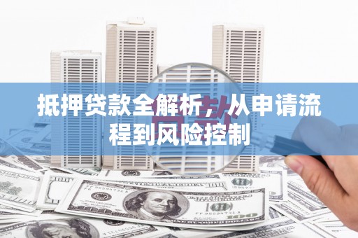 滨海抵押贷款全解析，从申请流程到风险控制