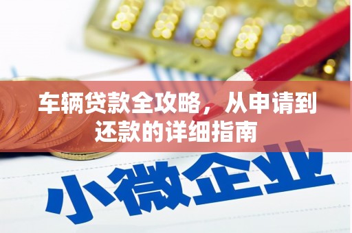 滨海车辆贷款全攻略，从申请到还款的详细指南