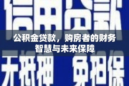滨海公积金贷款，购房者的财务智慧与未来保障