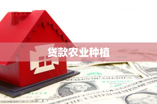 滨海贷款农业种植