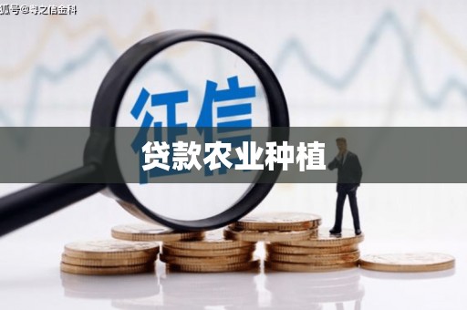 滨海贷款农业种植