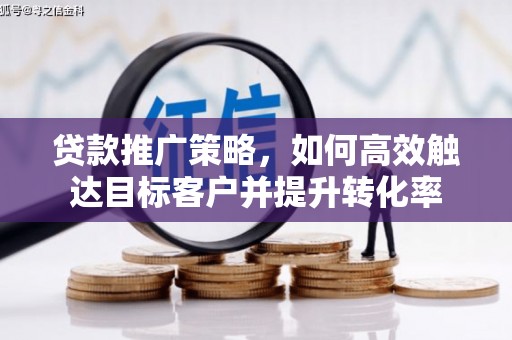 滨海贷款推广策略，如何高效触达目标客户并提升转化率