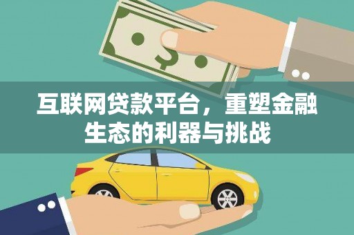 滨海互联网贷款平台，重塑金融生态的利器与挑战