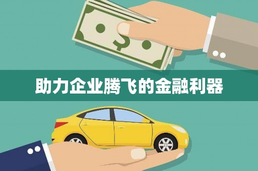滨海助力企业腾飞的金融利器
