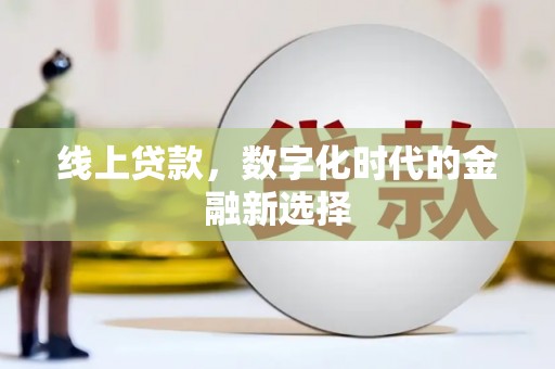 滨海线上贷款，数字化时代的金融新选择