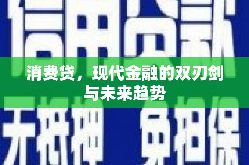 滨海消费贷，现代金融的双刃剑与未来趋势