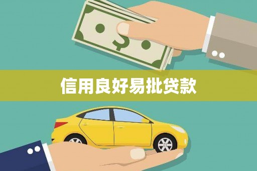 滨海信用良好易批贷款