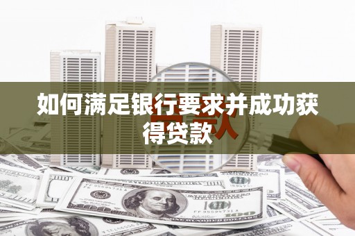 滨海如何满足银行要求并成功获得贷款